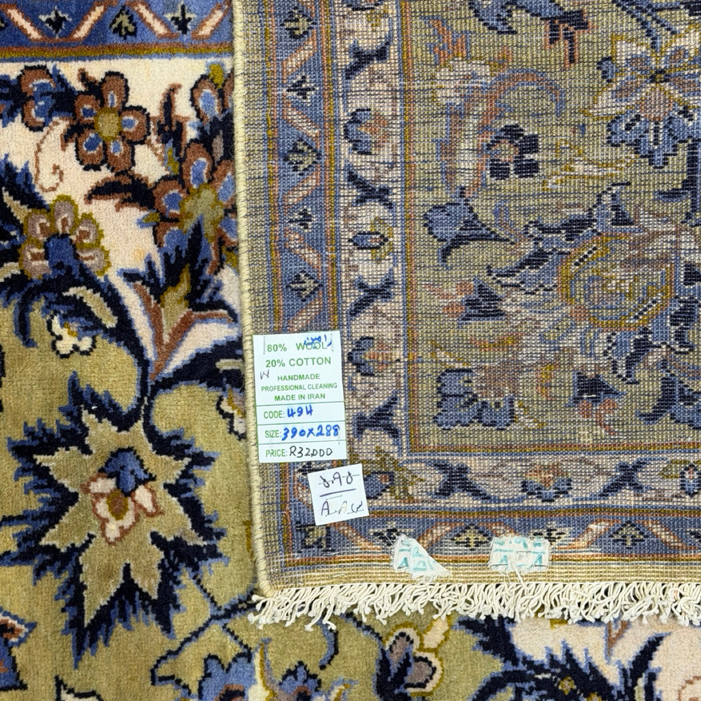 390 x 288 cm Hand-Knotted Persian Najafabad Rug