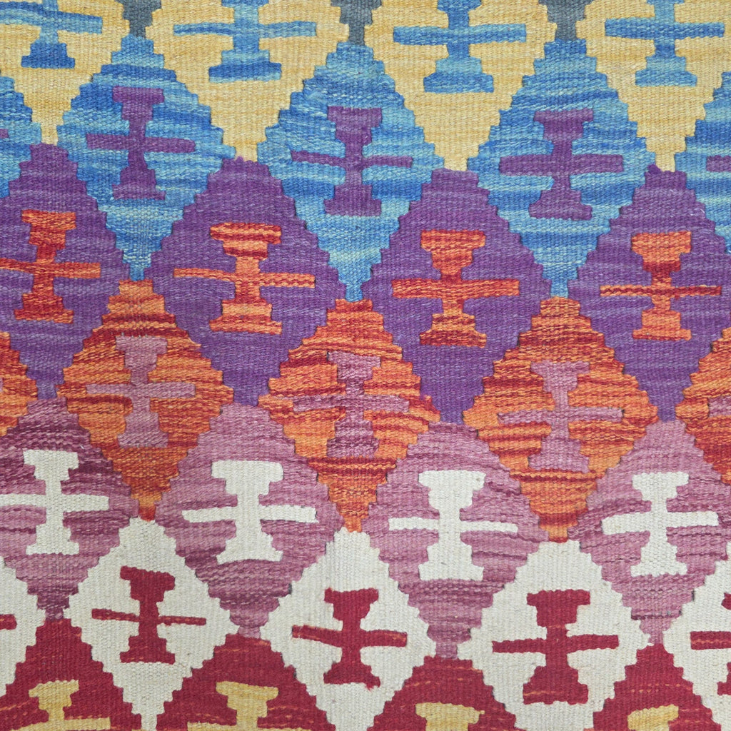 124 x 76 cm Hand Woven Afghan Kilim Rug