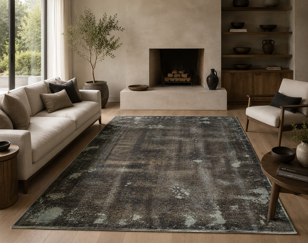 290 x 196 cm Hand-Knotted Ultra Vintage Reload Rug