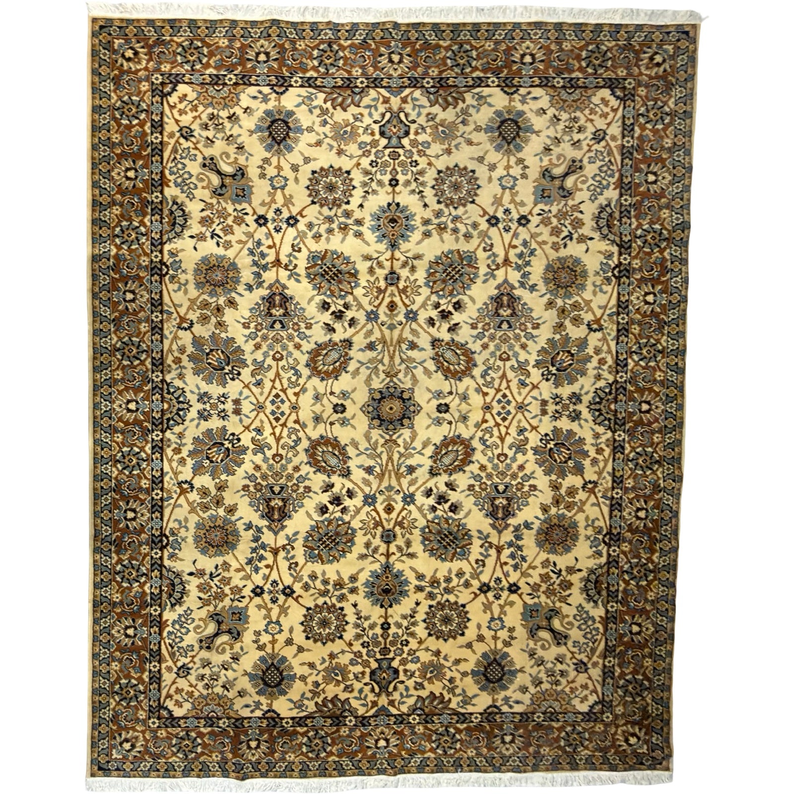 350 x 250cm Persian Machine Made Tabriz All Over Rug