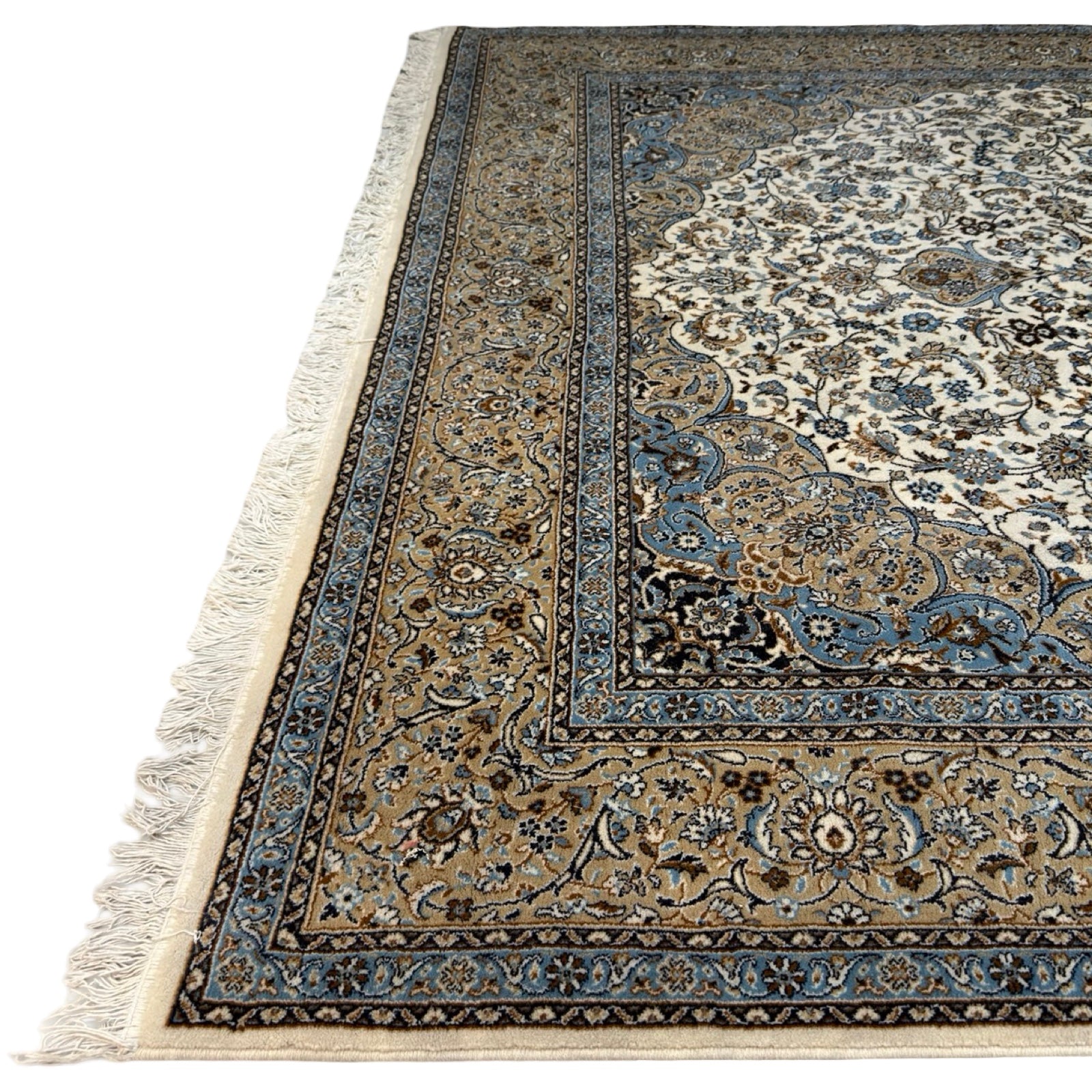 350 x 250cm Persian Machine Made Kirman Rug