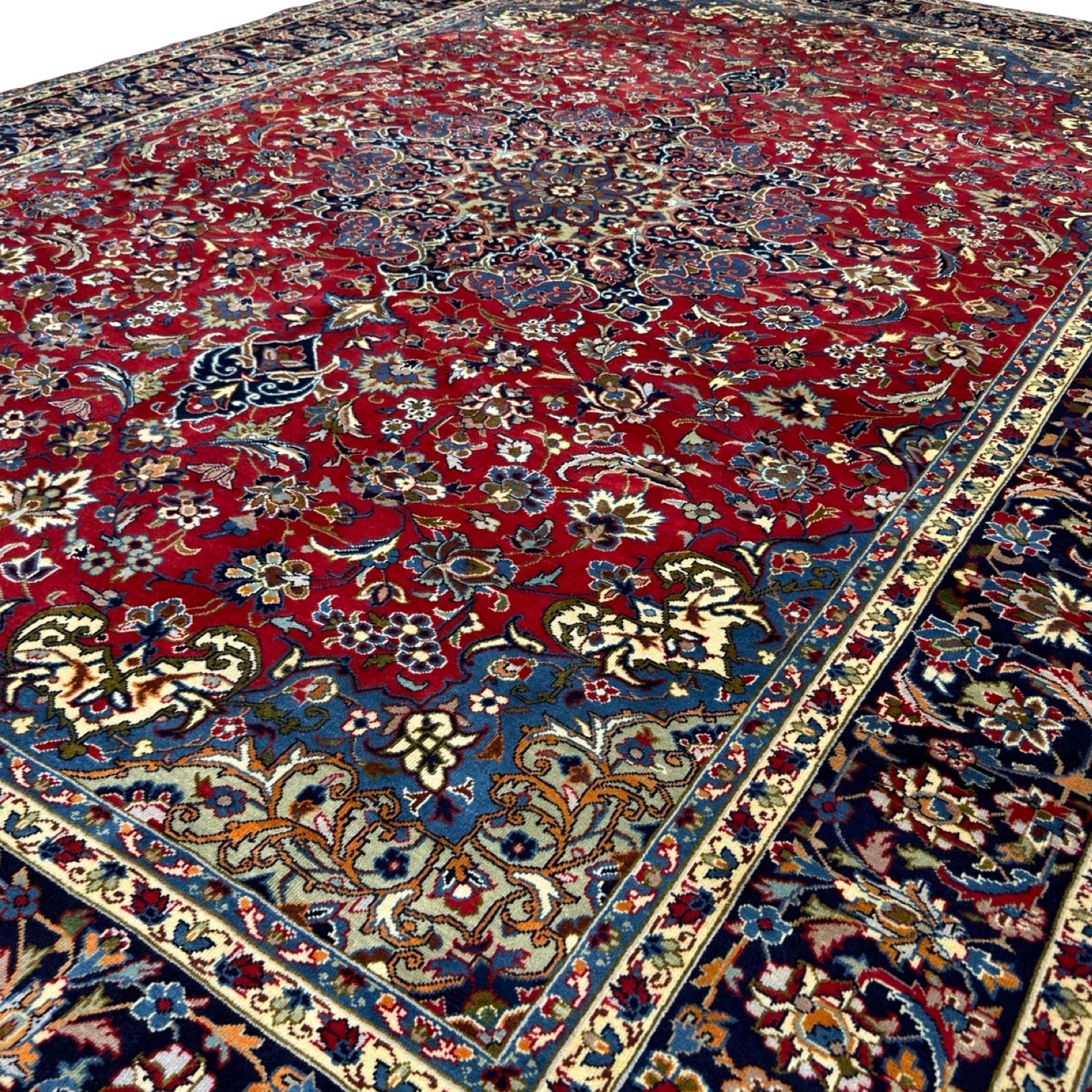 414 x 300 cm Hand-Knotted Persian Najafabad Rug