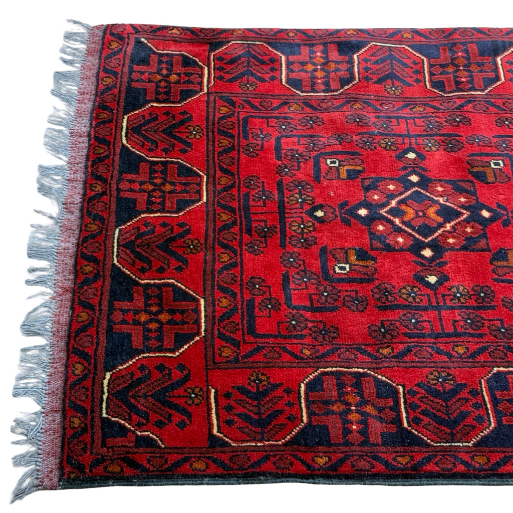1000 x 80 cm Extra Long Afghan Khal Mohammadi Runner Rug