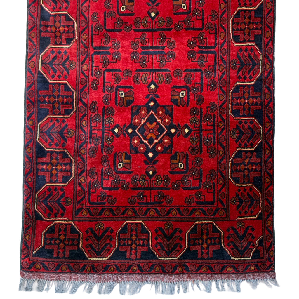 1000 x 80 cm Extra Long Afghan Khal Mohammadi Runner Rug