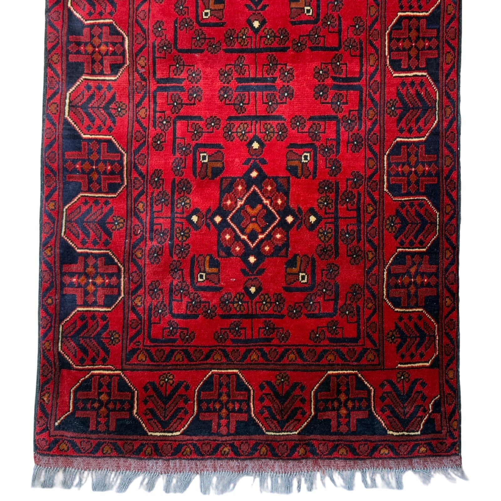 1000 x 80 cm Extra Long Afghan Khal Mohammadi Runner Rug