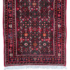 982 x 82 cm Hand-Knotted Persian Bidjar Runner Rug