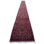 982 x 82 cm Hand-Knotted Persian Bidjar Runner Rug