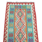 127 x 82 cm Hand Woven Afghan Kilim Rug