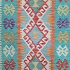 127 x 82 cm Hand Woven Afghan Kilim Rug