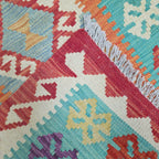 127 x 82 cm Hand Woven Afghan Kilim Rug