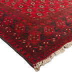 291 x 198 cm Hand-Knotted Afghan Akche Bokhara Rug
