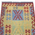 125 x 84 cm Hand Woven Afghan Kilim Rug