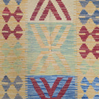 125 x 84 cm Hand Woven Afghan Kilim Rug