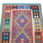 125 x 84 cm Hand Woven Afghan Kilim Rug