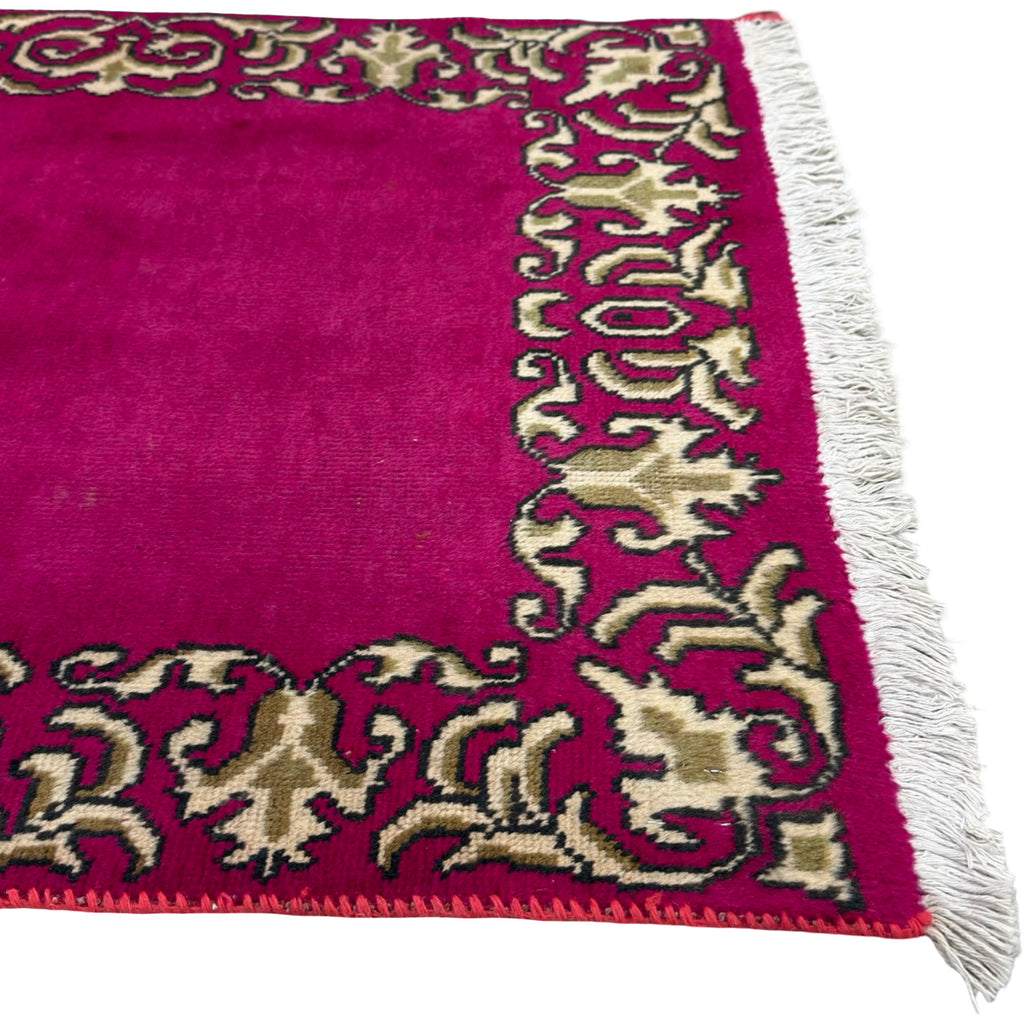 314 x 82 cm Hand Knotted Persian Kashan Modern Runner Rug
