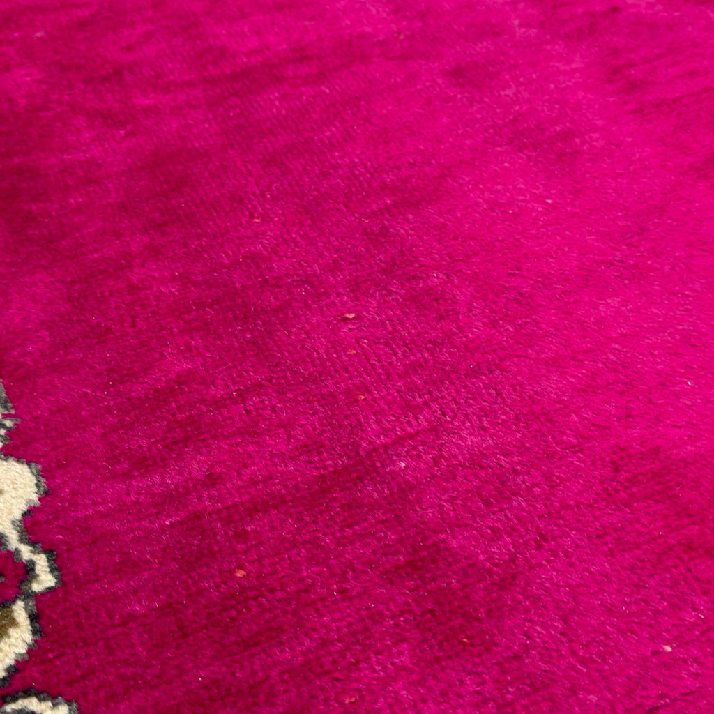 314 x 82 cm Hand Knotted Persian Kashan Modern Runner Rug