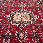 150 x 110 cm Hand-Knotted Persian Sarough Wool Rug