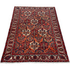 200 x 153 cm Hand-Knotted Antique Persian Bakhtiari Rug