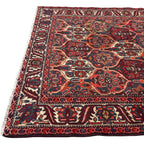 200 x 153 cm Hand-Knotted Antique Persian Bakhtiari Rug