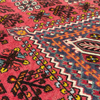 216 x 140 cm Hand-Knotted Persian Joshegan Wool Rug