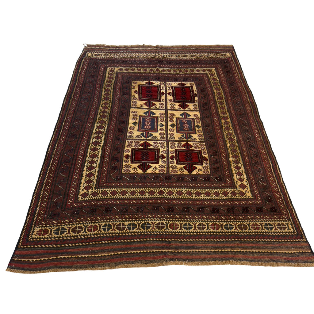 300 x 200 cm Afghan Tribal Kilim-Barjesta Hand Woven Wool Rug