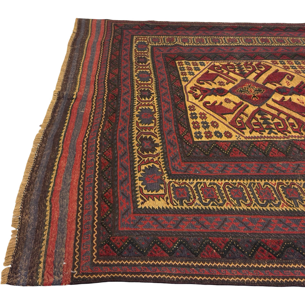 300 x 200 cm Tribal Kilim-Barjesta Hand Woven – Wool Rug