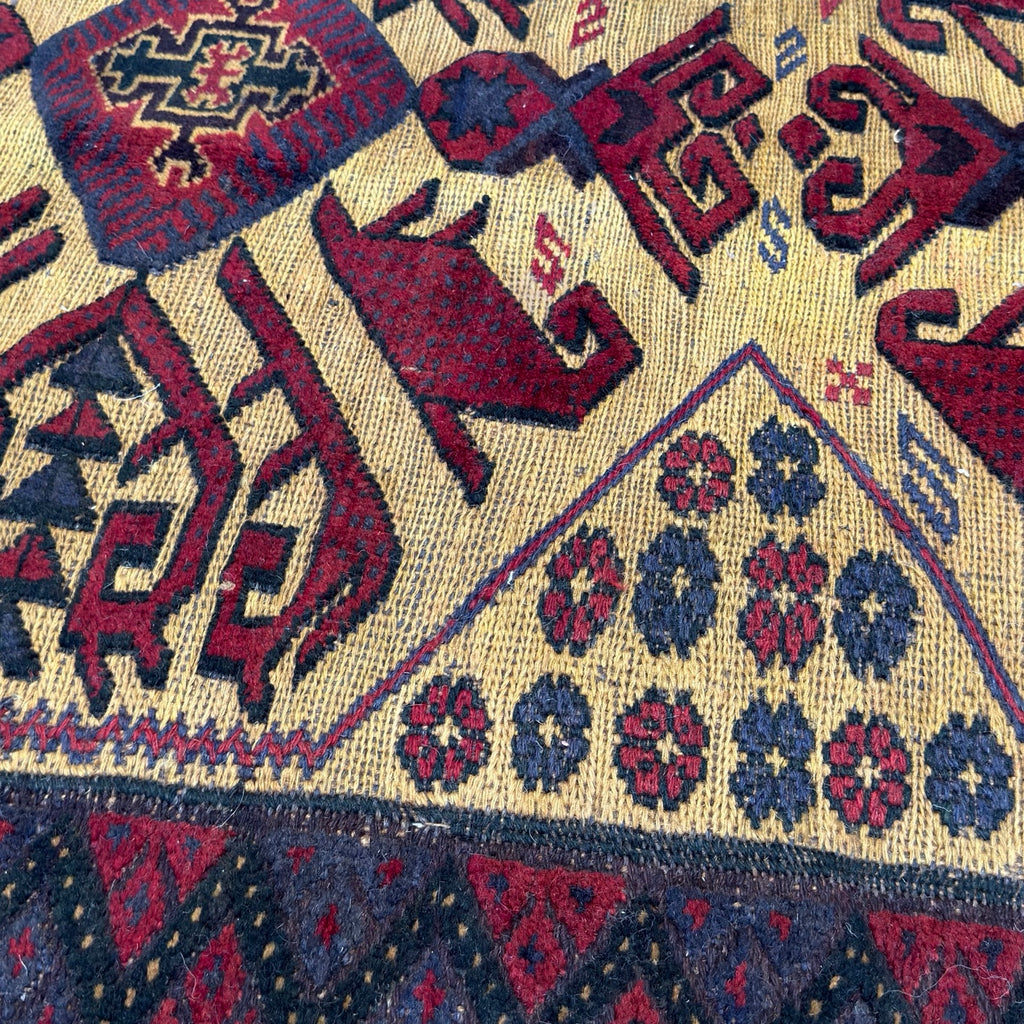 300 x 200 cm Tribal Kilim-Barjesta Hand Woven – Wool Rug