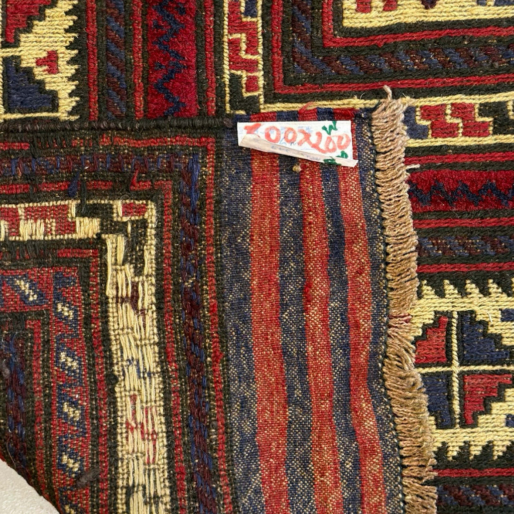 269 x 193 cm Tribal Kilim-Barjesta With All-Over Boteh Design – Hand Woven Wool Rug