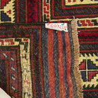 269 x 193 cm Tribal Kilim-Barjesta With All-Over Boteh Design – Hand Woven Wool Rug