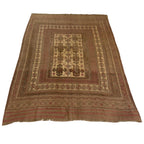 300 x 200 cm Sun-Washed Vintage Afghan Kilim-Barjesta Wool Rug