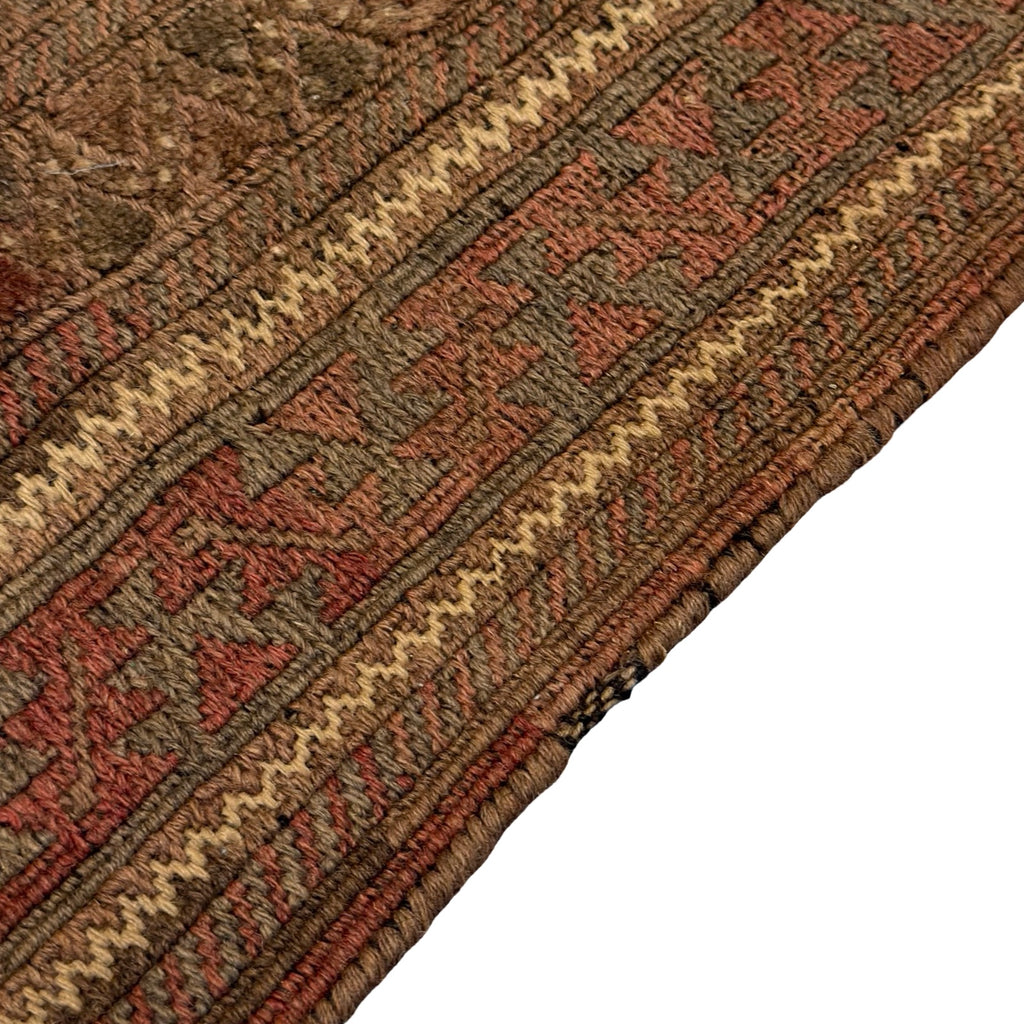 300 x 200 cm Sun-Washed Vintage Afghan Kilim-Barjesta Wool Rug