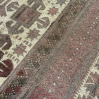 300 x 200 cm Sun-Washed Vintage Afghan Kilim-Barjesta Wool Rug