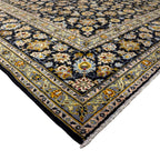 412 x 314 cm Hand-Knotted Persian Kashan Medallion Rug
