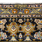 412 x 314 cm Hand-Knotted Persian Kashan Medallion Rug
