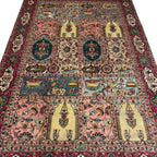 343 x 227 cm Hand Knotted Antique Bakhtiari – Persian Wool Rug