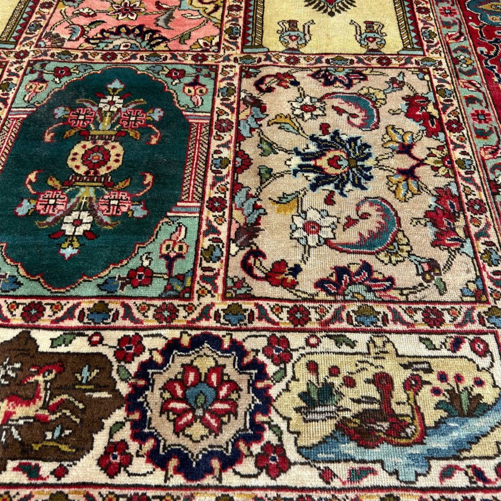 343 x 227 cm Hand Knotted Antique Bakhtiari – Persian Wool Rug