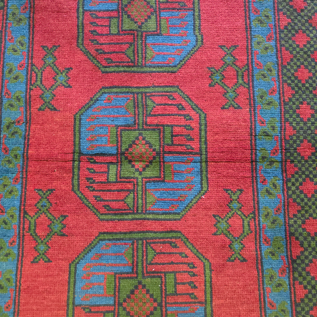 148 x 98 cm Hand Knotted Afghan Akche Bokhara – Wool Rug