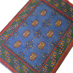 145 x 102 cm Hand Knotted Afghan Akche Bokhara – Wool Rug