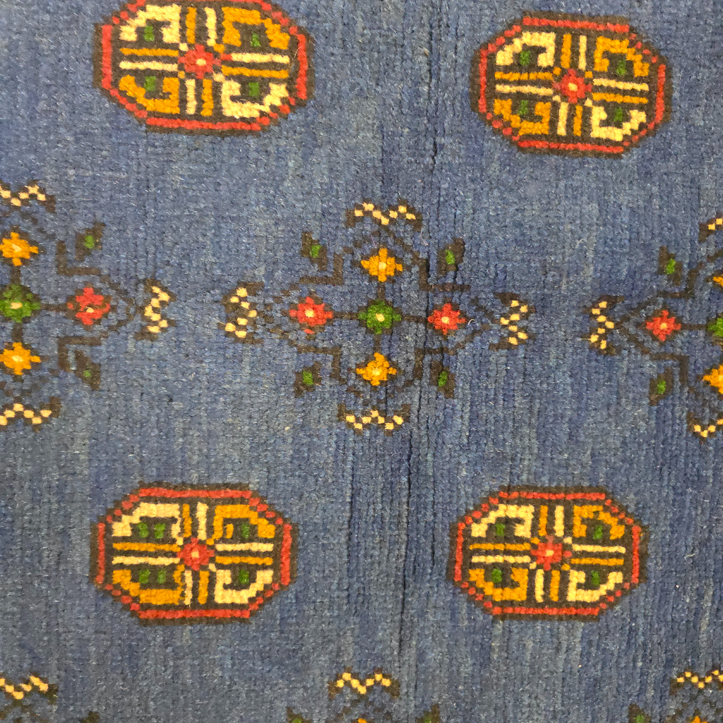 145 x 102 cm Hand Knotted Afghan Akche Bokhara – Wool Rug