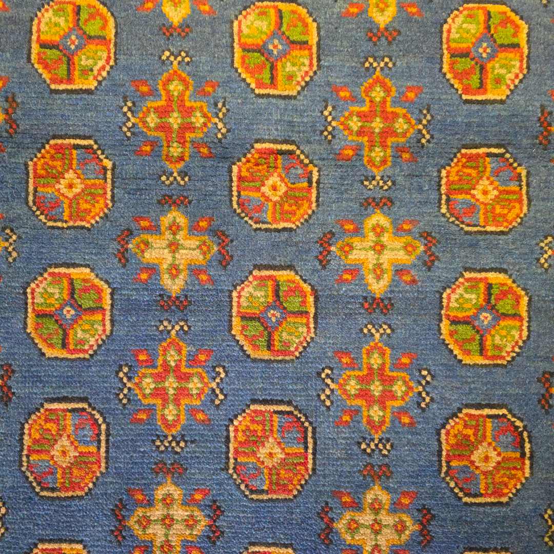 152 x 100 cm Hand Knotted Afghan Akche Bokhara – Wool Rug