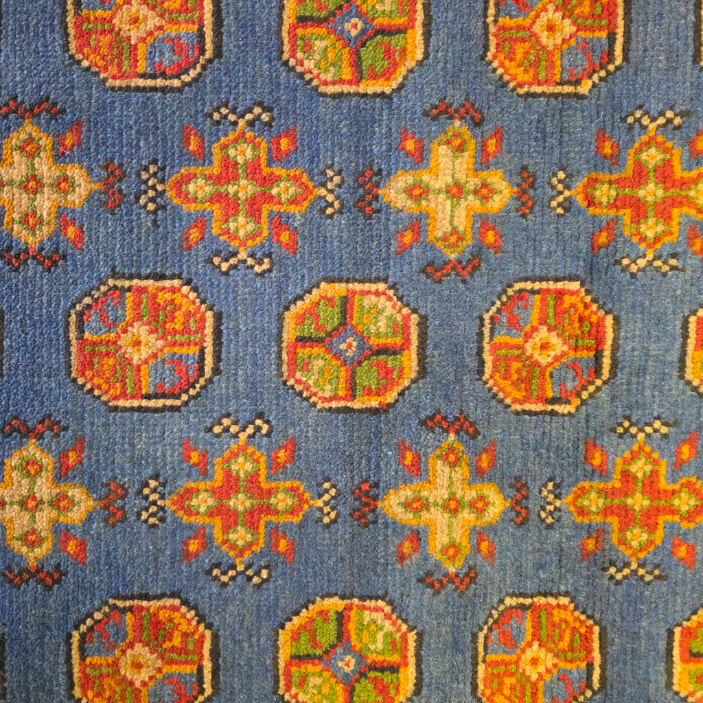 152 x 100 cm Hand Knotted Afghan Akche Bokhara – Wool Rug