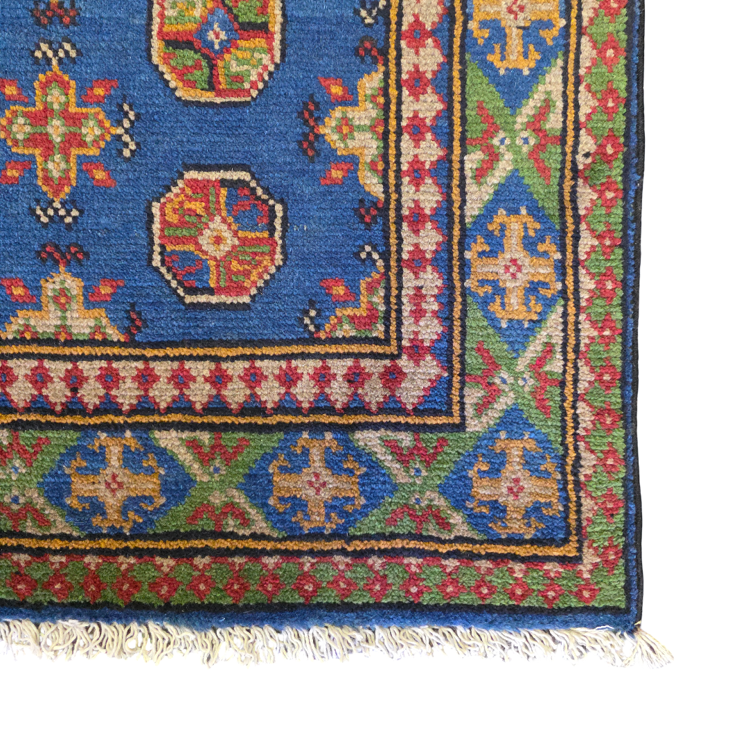 152 x 100 cm Hand Knotted Afghan Akche Bokhara – Wool Rug