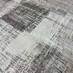 230 x 160 cm Grey Beige Textured Abstract Turkish Rug