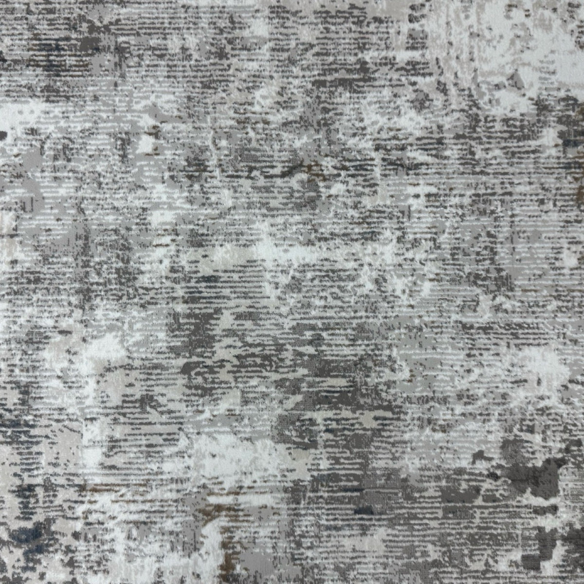 230 x 160 cm Distressed Grey & Blue Abstract Turkish Rug