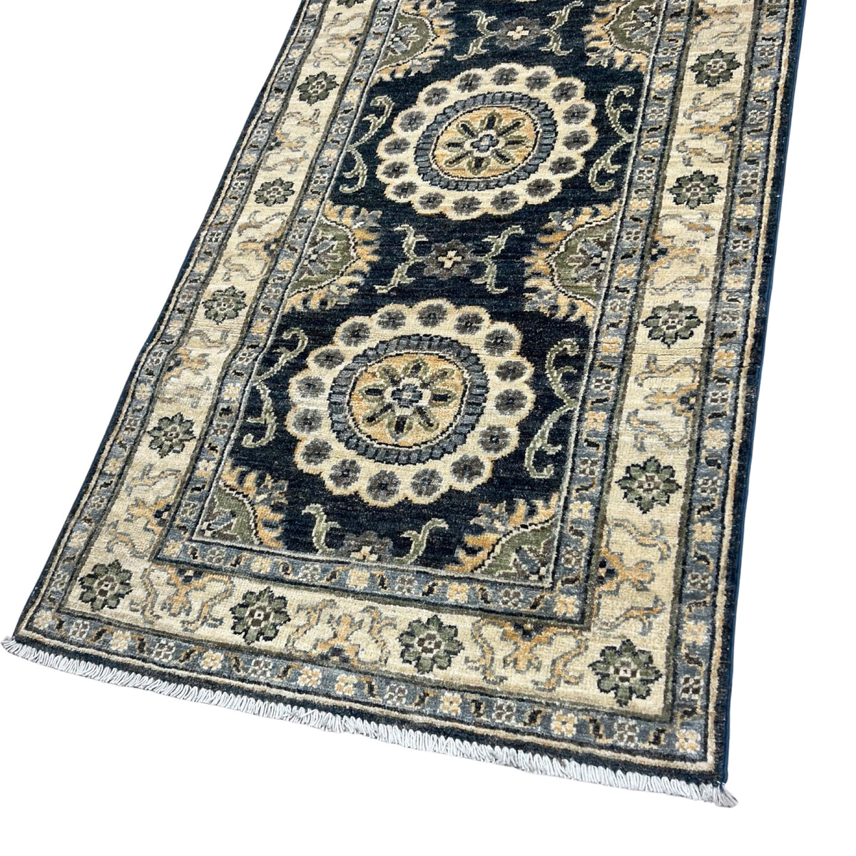 295 x 79 cm Hand Made Afghan Chobi Runner Rug