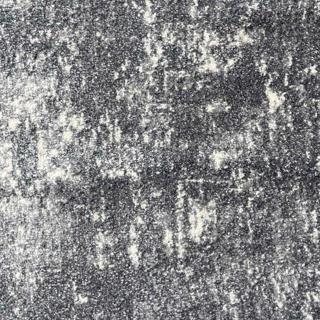 400 x 80 cm Modern Dark Grey Turkish Machine Made Runner Rug