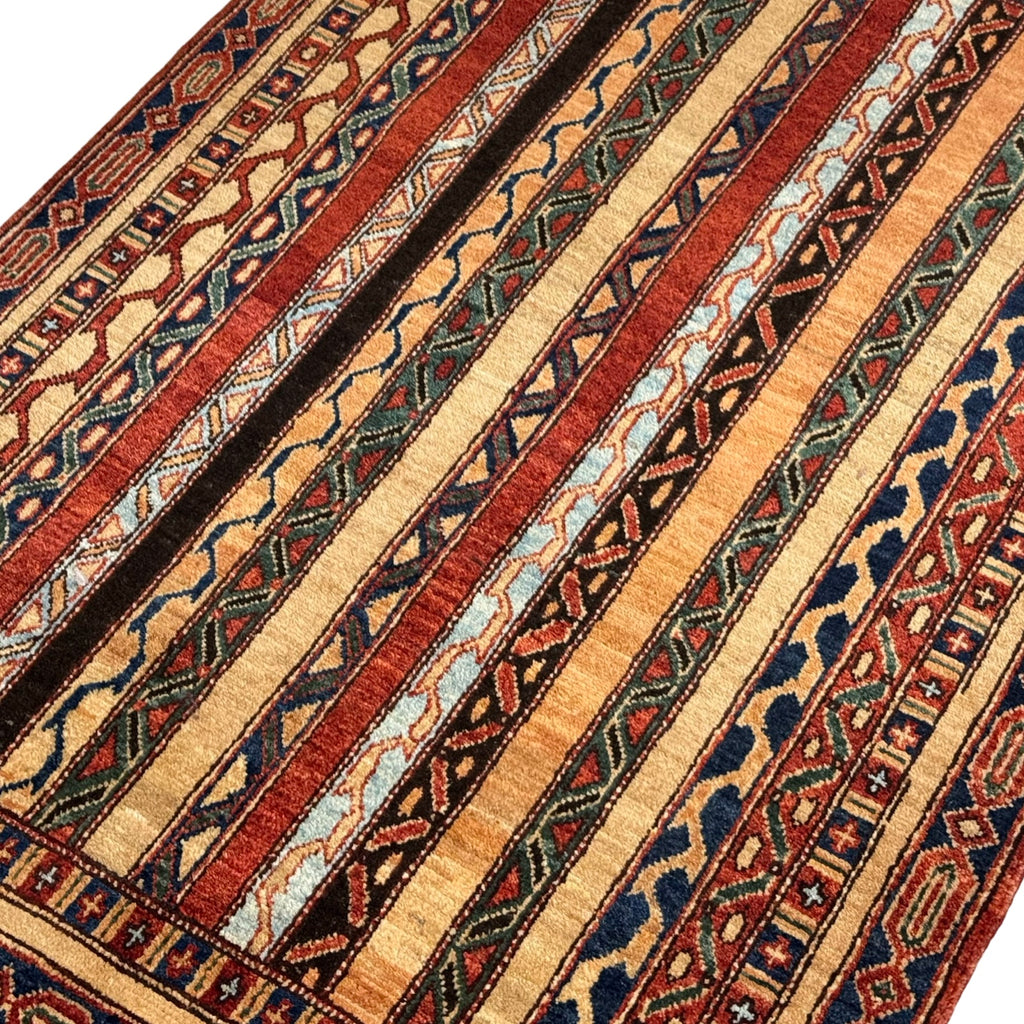148 x 100 cm Afghan Chobi Hand-Knotted Wool Rug