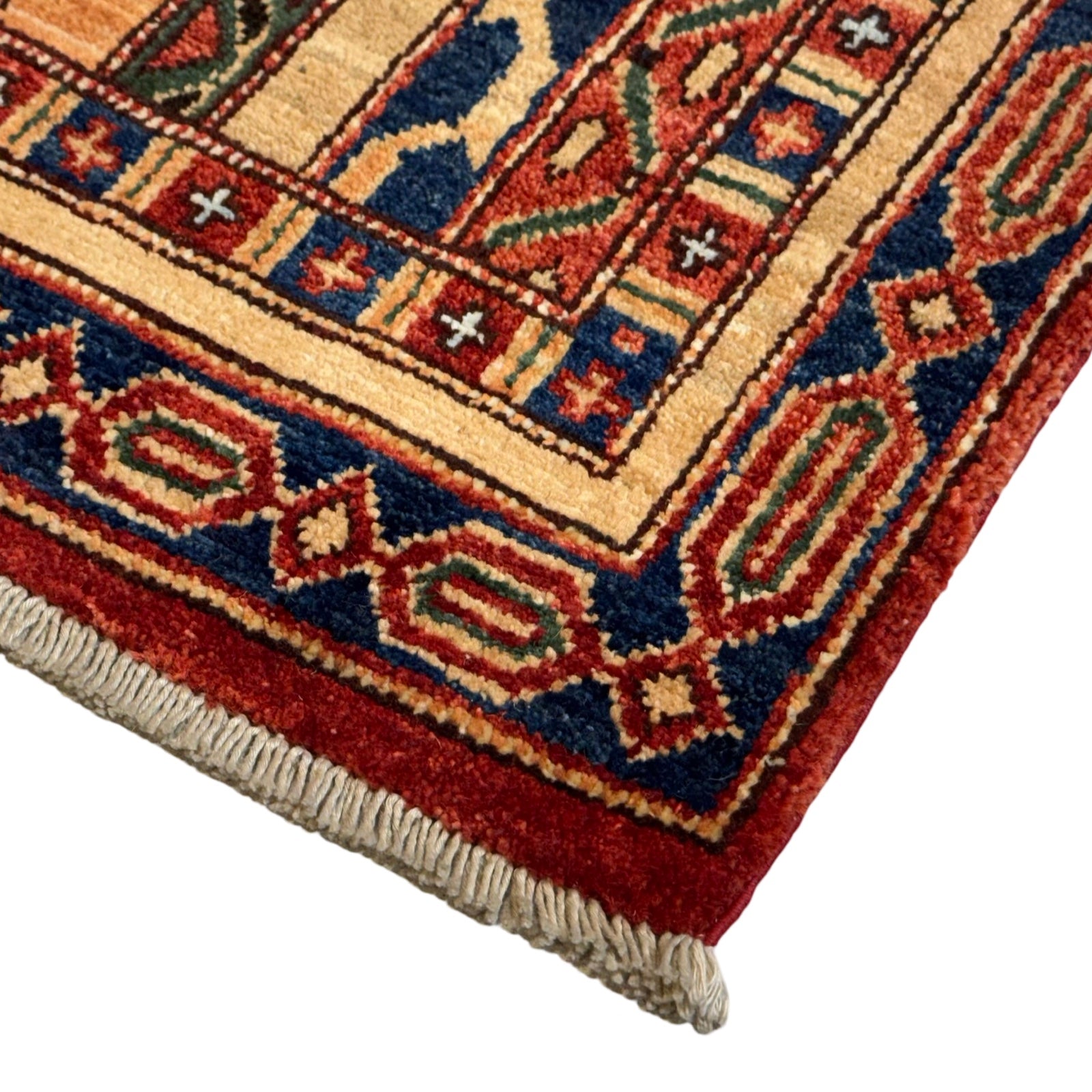 148 x 100 cm Afghan Chobi Hand-Knotted Wool Rug
