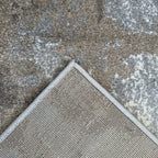 800 x 80 cm Modern Serenity in Silver Grey & Mocha Runner Rug