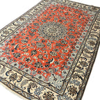 285cm x 200cm Hand Knotted Persian Nain